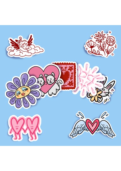Sevgili Sticker Seti