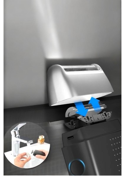 Tıraş Makinesi Islak ve Kuru Kullanıma Uygun Kablosuz Taşınabilir modelleri