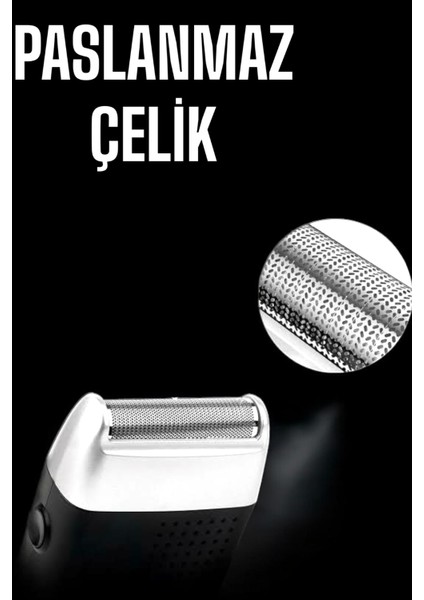 Tıraş Makinesi Islak ve Kuru Kullanıma Uygun Kablosuz Taşınabilir fırsatları