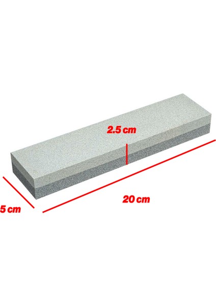 Bıçak Bileme Taşı 200 cm Balta Testere Nacak Satır Keskinleştirme Girit Taş Bileyleme