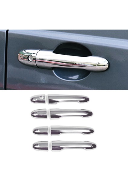 Mercedes Vito W639 2003-2010 arası Krom Kapı Kolu 4 Kapı Paslanmaz Çelik