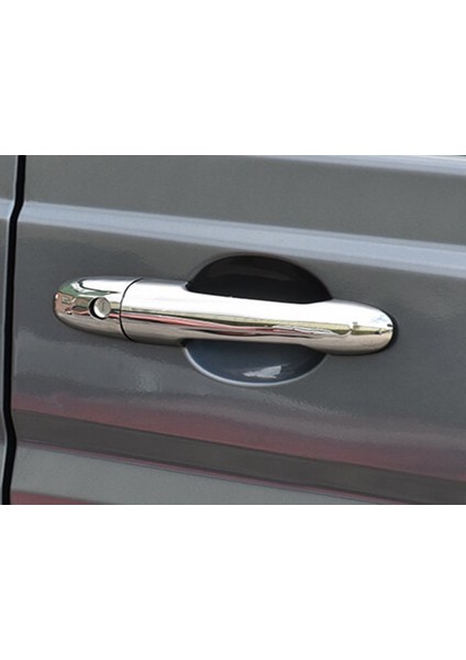 Mercedes Vito W639 2003-2010 arası Krom Kapı Kolu 4 Kapı Paslanmaz Çelik