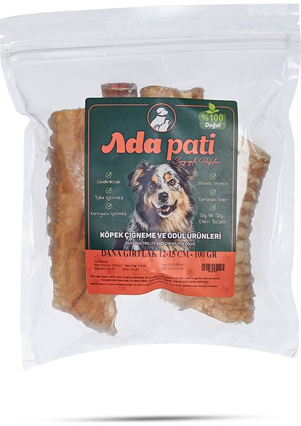 Dana Gırtlak 12-15cm 100G Köpek Ödül Maması modelleri