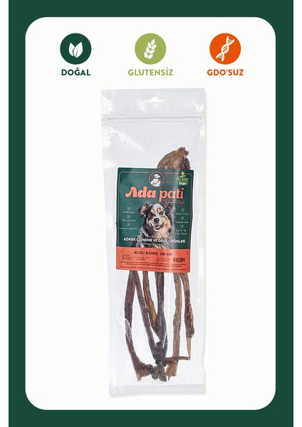 Kuzu Kamış Çubuk 100G Köpek Ödül Maması