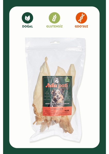 Keçi Kulak 100G Köpek Ödül Maması