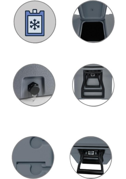 Igloo Coremax 120 Tekerlekli Buzluk 120 Litre
