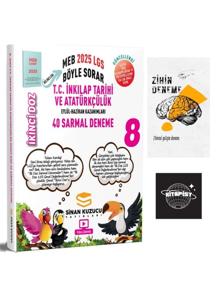 LGS İnkılap Ikinci Doz Deneme-Zihin Deneme-Kitapist-585