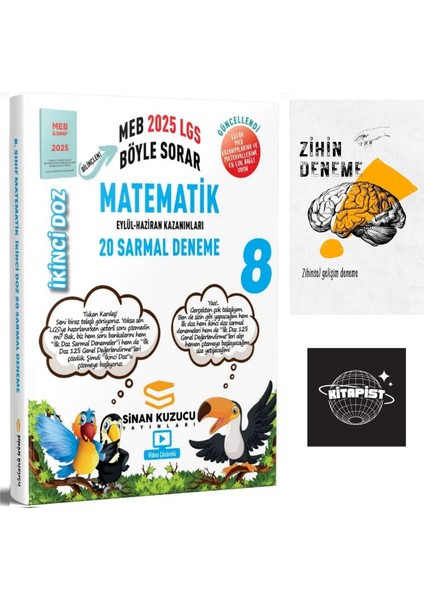 LGS Matematik Ikinci Doz Deneme-Zihin Deneme-Kitapist-509