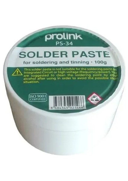 Lehim Pastası 100GR Ps-34
