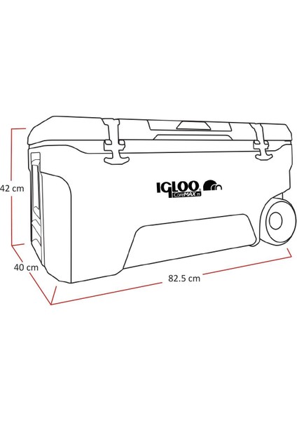 Igloo Coremax 75 Tekerlekli Buzluk 75 Litre