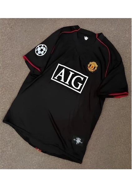 2008 Ronalo Siyah M.United Retro Futbol Çocuk Forması 4'Lü Set fiyatları