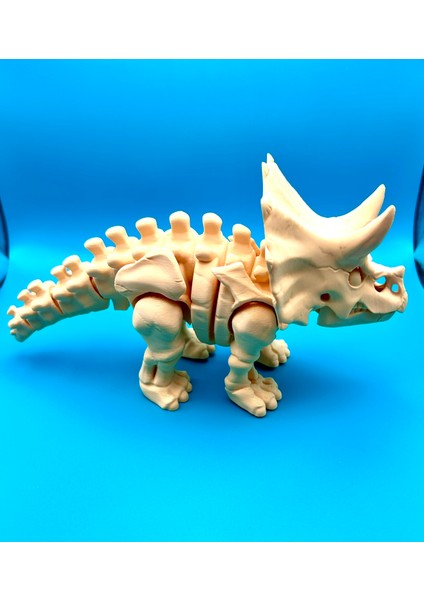 Dinozor Oyuncağı, Gerçekçi Triceratops Modeli - Büyük Boy fırsatları