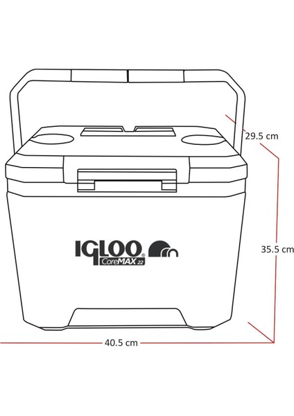 Igloo Coremax 22 Buzluk 22 Litre