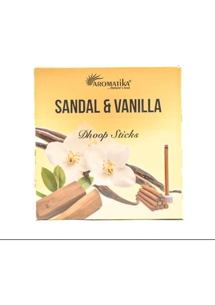 Sandal & Vanilya Dhoop Tütsü