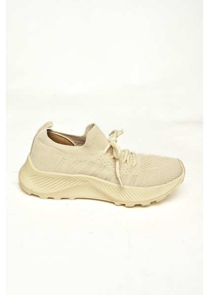 U239004004 Bej Kumaş Spor Ayakkabı Sneakers indirimleri
