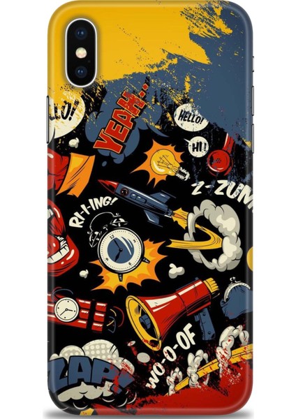 Apple iPhone Xs Kılıf Hd Baskılı - Z Zum!