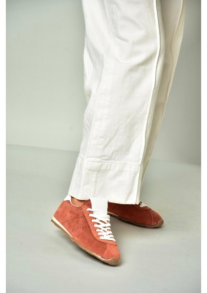 U312311602 Kiremit Hakiki Süet Spor Ayakkabı fırsatları