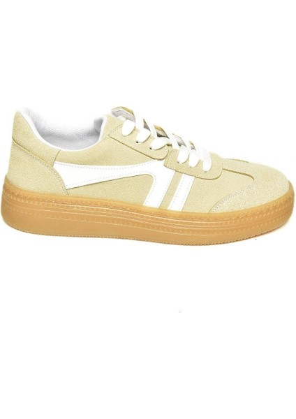 U274431102 Bej Süet Spor Ayakkabı Sneakers indirimleri