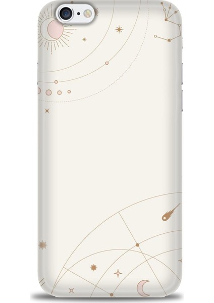 Apple iPhone 6 Kılıf Hd Baskılı - Yıldız Haritası