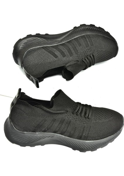 U239004004 Siyah Kumaş Spor Ayakkabı Sneakers indirimleri