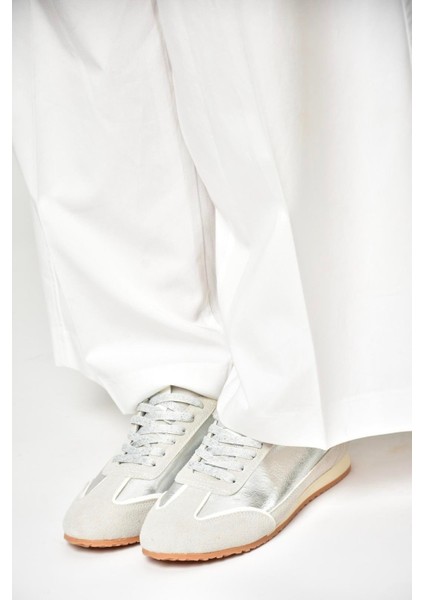 U820730509 Gümüş Kadın Spor Ayakkabı Sneakers fiyatları