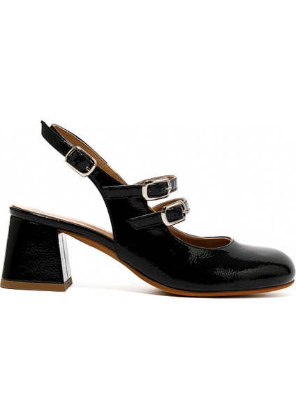 Kadın Sandalet 205558CO Comart 5558 Slıde Naplack Nero