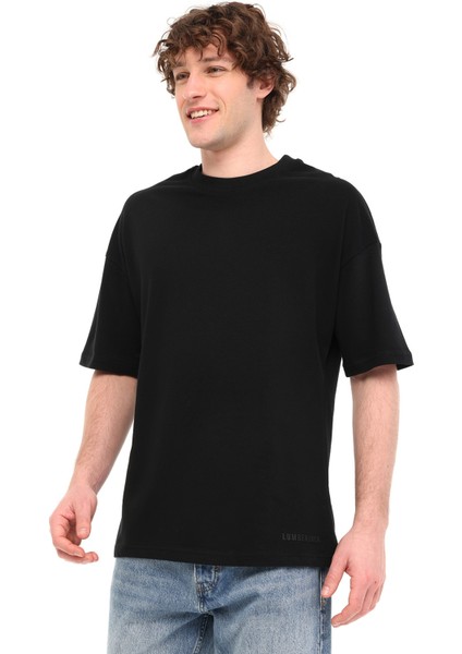 MB Ros 11HS113 5fx Siyah Erkek Kısa Kol T-Shirt