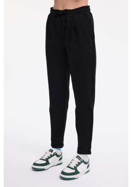 Wl Delbın 22BT278 5fx Siyah Kadın Eşofman Altı