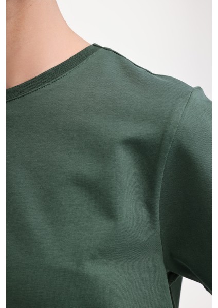 Wl Serg 11outss25111 5fx Yeşil Kadın Kısa Kol T-Shirt fırsatları