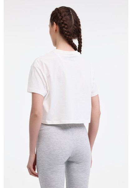 Wl Rena 11outss25105 5fx Ekru Kadın Kısa Kol T-Shirt