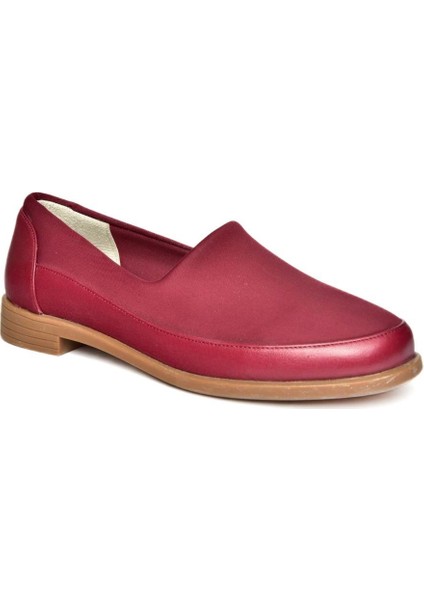 R908019003 Bordo Kadın Ayakkabı
