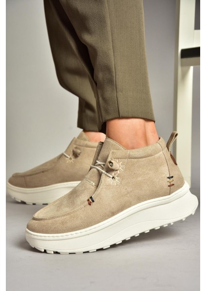 T973774202 Bej Süet Kadın Ayakkabı fiyatları