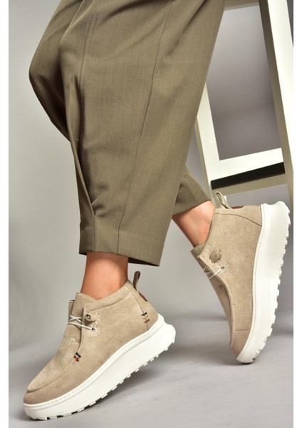 T973774202 Bej Süet Kadın Ayakkabı fırsatları