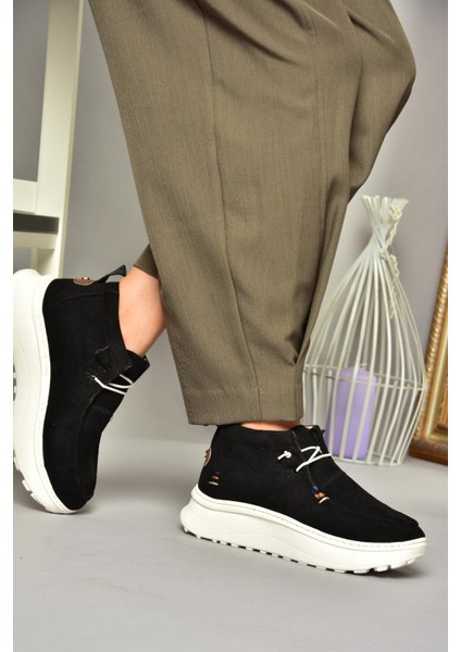 T973774202 Siyah Süet Kadın Ayakkabı fiyatları
