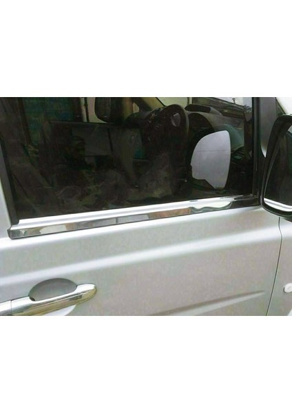 Mercedes Vito Viano W639 2003-2014 arası Krom Cam Çıtası 2 parça P.çelik