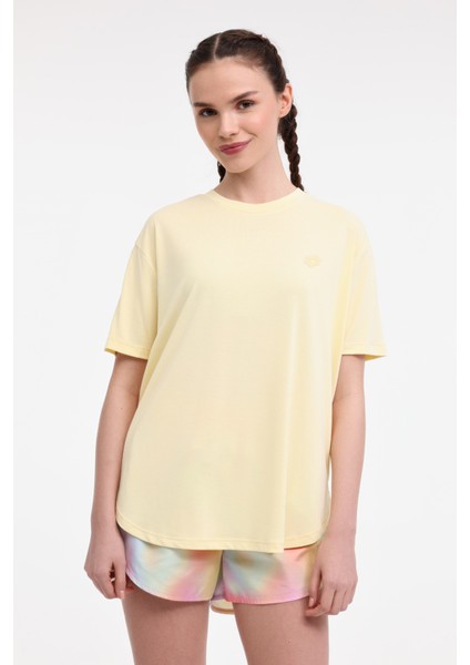 W-Kesha Tee 5fx Sarı Kadın Kısa Kol T-Shirt
