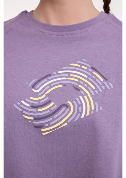W-Shınen Tee 5fx Mor Kadın Kısa Kol T-Shirt fırsatları