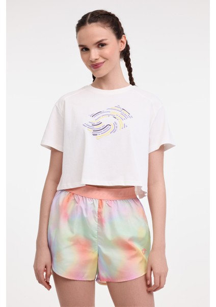 W-Shınen Tee 5fx Ekru Kadın Kısa Kol T-Shirt