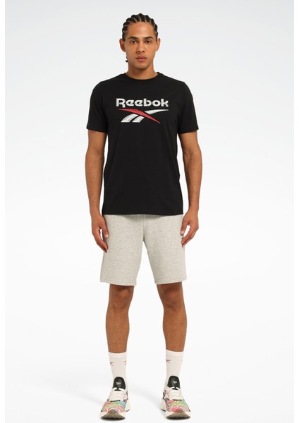 New Id Reg Tee Siyah Erkek Kısa Kol T-Shirt