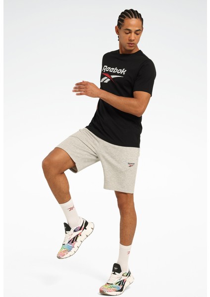 New Id Reg Tee Siyah Erkek Kısa Kol T-Shirt