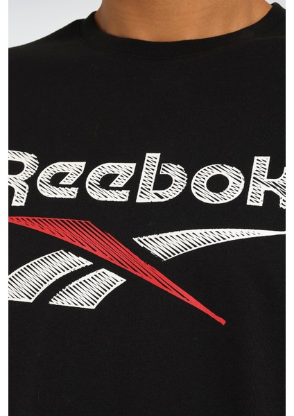 New Id Reg Tee Siyah Erkek Kısa Kol T-Shirt