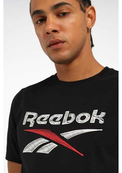 New Id Reg Tee Siyah Erkek Kısa Kol T-Shirt