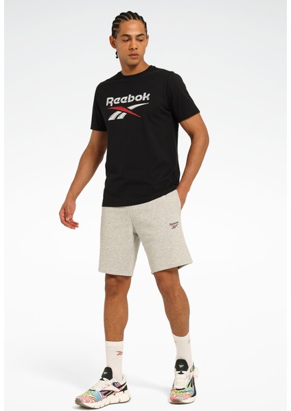 New Id Reg Short Gri Erkek Şort