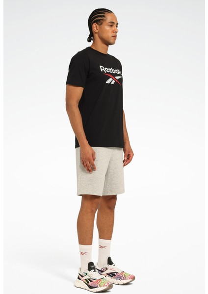 New Id Reg Short Gri Erkek Şort