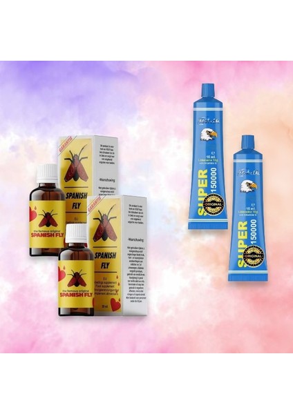 2 Kutu Spanish Fly Kadın Damlasi 20ML+2 Kutu 150BIN Krem