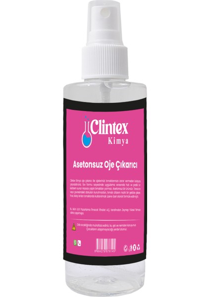 Spreyli Asetonsuz Oje Çıkarıcı 200 ml