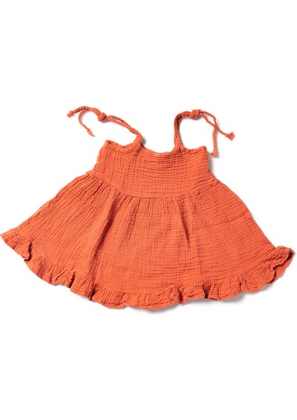 Müslin Kız Çocuk Elbise