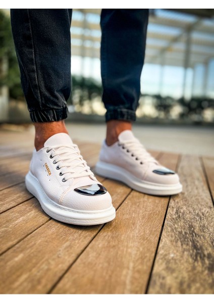 Bağcıklı Erkek Günlük Ayakkabı Beyaz modelleri