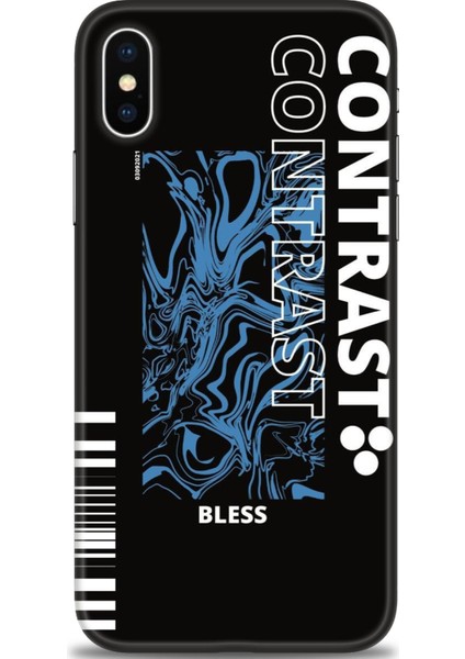 Apple iPhone Xs Kılıf Hd Baskılı - Bless