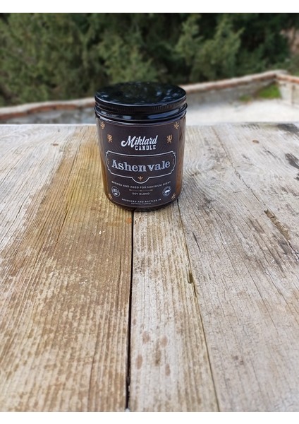 Kokulu Mum - Doğal Soya Mumu Amber Kavanoz - 250 cc